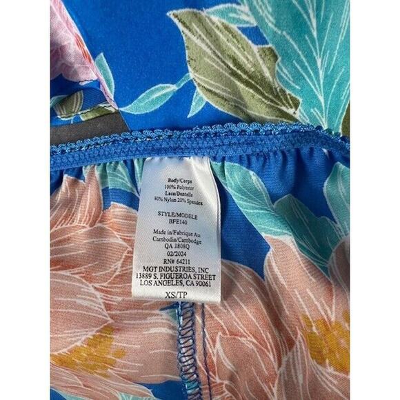 NWT In Bloom by Jonquil Brief Encounter Floral Pajamas Lace Trim Size XS - Picture 5 of 7